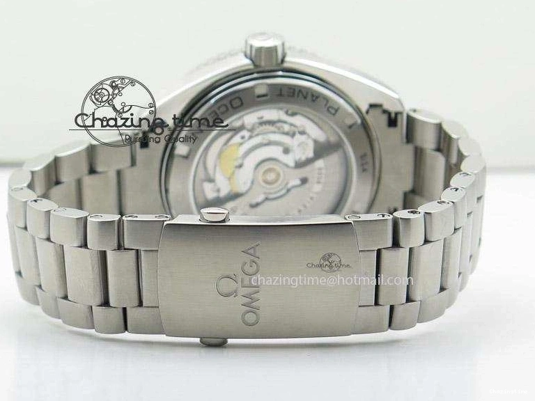 1221 Planet Ocean Professional Ceramic Bezel 45mm 1:1 Noob Best Edition on SS Bracelet A Attractive 8289